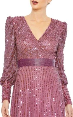 Mac Duggal 5720 Dress -Clothing Shop 5720 Mauve CL