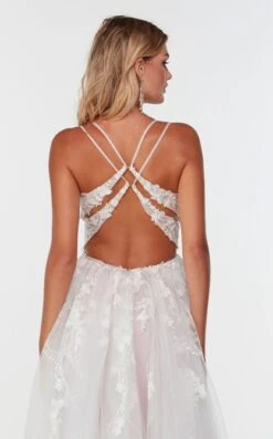 Alyce 61077 Dress -Clothing Shop 61077 DIAMONDWHITE CASHMEREROSE 2 49