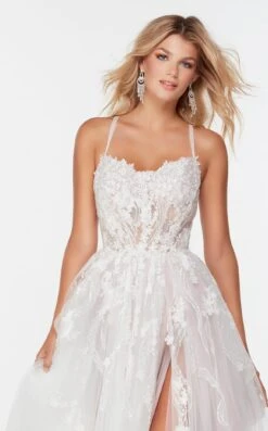 Alyce 61077 Dress -Clothing Shop 61077 DIAMONDWHITE CASHMEREROSE 3 50 832436