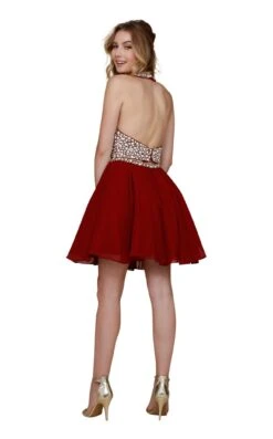 Nox Anabel 6257 Dress -Clothing Shop 6257 Burgundy 022 37269d16 4a48 47f9 b023 0086620d42f4