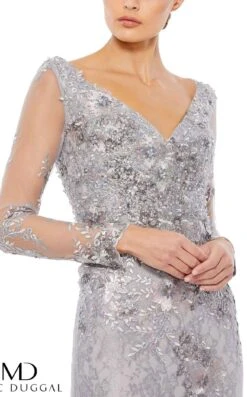 Mac Duggal 67539D Dress -Clothing Shop 67539D Platinum CL