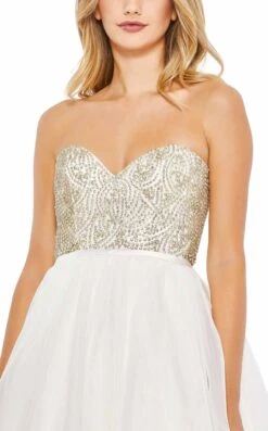 Mac Duggal 67570 Dress -Clothing Shop 67570 White CL