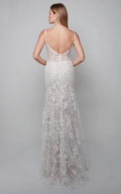 Alyce 7077 Dress -Clothing Shop 7077 IVORY LIGHTLATTE 2