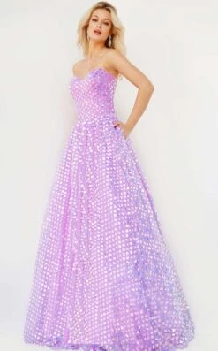 Jovani 08605 Dress 5 Jovani 08605 Dress -Clothing Shop 77 08605 LILAC 4 204690