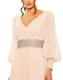 Mac Duggal 79390 Dress -Clothing Shop 79390 Oyster CL