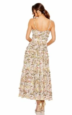 Mac Duggal 8026 Dress 5 Mac Duggal 8026 Dress -Clothing Shop 8026 IvoryMulti BK