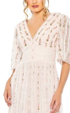 Mac Duggal 8028 Dress -Clothing Shop 8028 BlushMulti CL