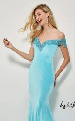 Angela And Alison 81085 Dress -Clothing Shop 81085 aqua db4e9e06 f53e 4bc9 8ec7 20b6995a437b 349201