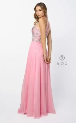 Nox Anabel 8157 Dress -Clothing Shop 8157 pink 2 2df921ad d994 4b31 8c23 17d456db5e41