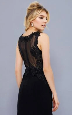 Nox Anabel 8258 Dress -Clothing Shop 8258 black 2 zoom fdf1f908 b433 4cda adec a979b24f36b1