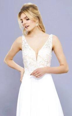 Nox Anabel 8297 Dress -Clothing Shop 8297 white 1 zoom 4e8687a7 aed7 4942 8512 68ac913128bd