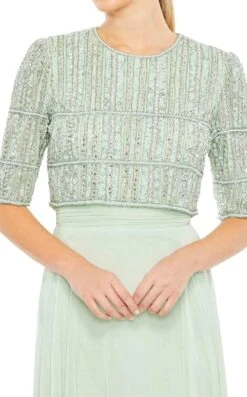 Mac Duggal 9180 Dress -Clothing Shop 9180 Sage CL