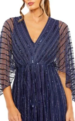 Mac Duggal 93841 Dress -Clothing Shop 93841 Navy CL