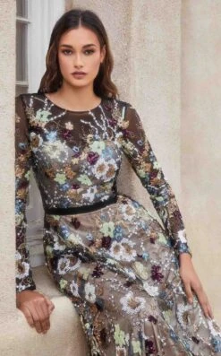 Andrea And Leo A1166 Dress 7 Andrea And Leo A1166 Dress -Clothing Shop A1166 multi 2