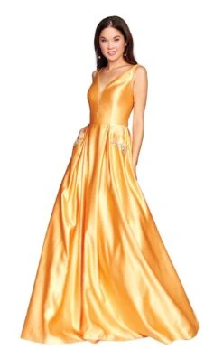 Clarisse 3741 Dress -Clothing Shop ClarisseSpring2019 3741F Marigold
