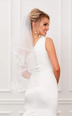 Nox Anabel E483 Dress -Clothing Shop E483 WHITE 03 65