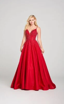 Ellie Wilde EW121005 Dress -Clothing Shop EW121005 red 0776