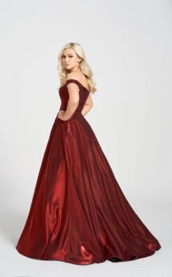 Ellie Wilde EW122106 Dress -Clothing Shop EW122106 red 0459