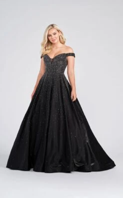 Ellie Wilde EW122106 Dress -Clothing Shop EW122106 black 0009