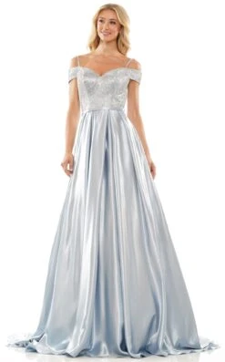 Colors Dress G1096 Dress -Clothing Shop G1096 SILVER3623