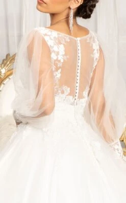 Elizabeth K GL1981 Dress -Clothing Shop GL1981 IVORY D2