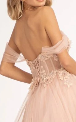 GLS By Gloria GL3007 Dress 15 GLS By Gloria GL3007 Dress -Clothing Shop GL3007 ROSEGOLD D2