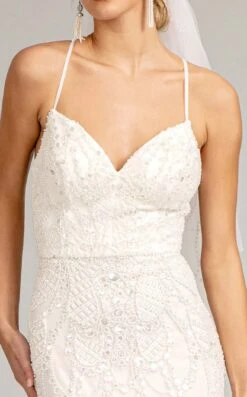 GLS By Gloria GL3009 Dress 6 GLS By Gloria GL3009 Dress -Clothing Shop GL3009 IVORY D1 594715