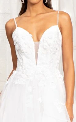 GLS By Gloria GL3013 Dress 6 GLS By Gloria GL3013 Dress -Clothing Shop GL3013 WHITE D1