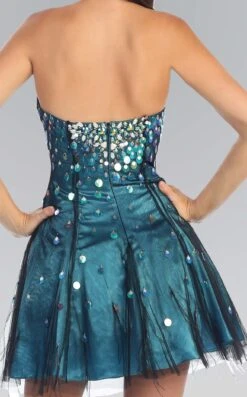 Elizabeth K GS1023 Dress -Clothing Shop GS1023 TURQ 4O 694462