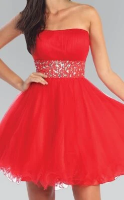Elizabeth K GS1053 Dress -Clothing Shop GS1053 RED 3O