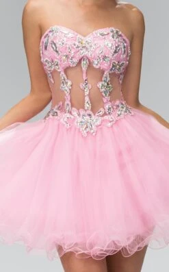 Elizabeth K GS1106 Dress -Clothing Shop GS1106 PINK 3O 789109