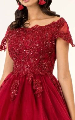 Elizabeth K GS1953 Dress 25 Elizabeth K GS1953 Dress -Clothing Shop GS1953 BURGUNDY 3O 583421