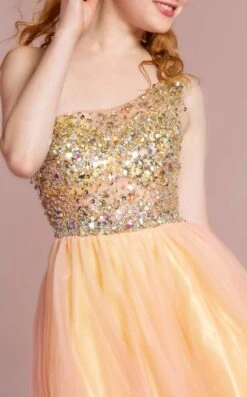 Elizabeth K GS2033 Dress -Clothing Shop GS2033 CORAL 3O 250200