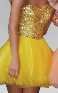 Elizabeth K GS2034 Dress -Clothing Shop GS2034 YELLOW 3O