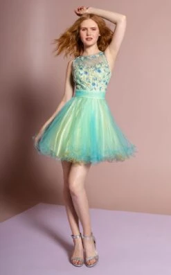 Clothing Shop -Clothing Shop GS2124 TURQYELLOW 1O