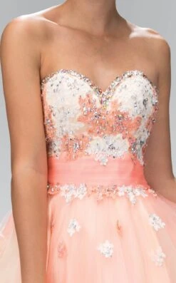 Elizabeth K GS2131 Dress 5 Elizabeth K GS2131 Dress -Clothing Shop GS2131 CORAL 4O