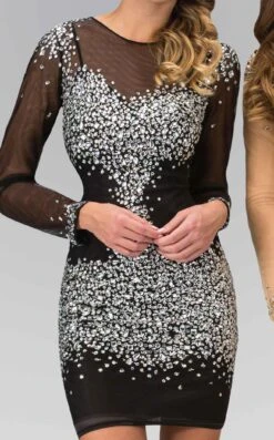 Elizabeth K GS2134 Dress -Clothing Shop GS2134 SILVERBLACK 3O 165936