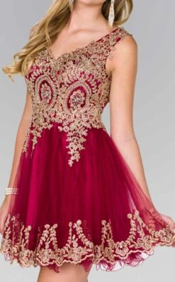 Elizabeth K GS2403 Dress -Clothing Shop GS2403 BURGUNDY 3O 249492
