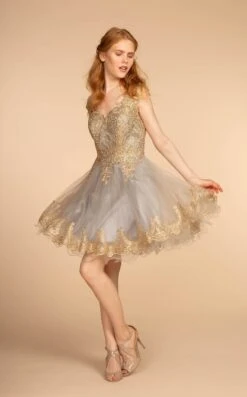 Elizabeth K GS2403 Dress -Clothing Shop GS2403 SILVER 1O