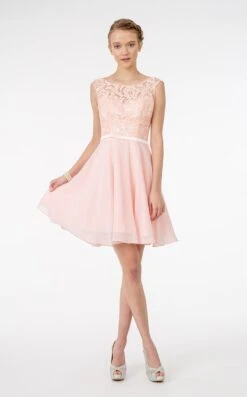 Elizabeth K GS2807 Dress 21 Elizabeth K GS2807 Dress -Clothing Shop GS2807 BLUSH 1O