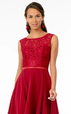 Elizabeth K GS2807 Dress 32 Elizabeth K GS2807 Dress -Clothing Shop GS2807 BURGUNDY 3O