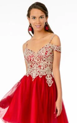 Elizabeth K GS2808 Dress -Clothing Shop GS2808 BURGUNDY 3O 512137