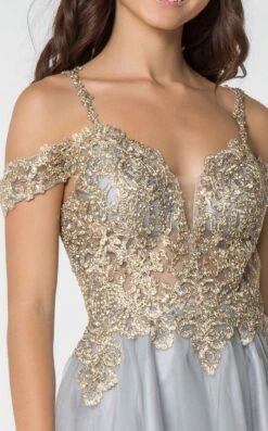 Elizabeth K GS2808 Dress -Clothing Shop GS2808 SILVER 3O 703628