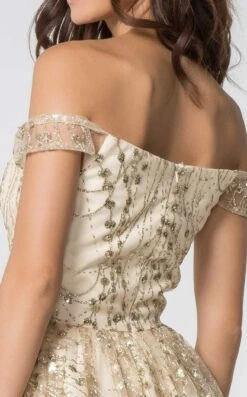 Elizabeth K GS2833 Dress -Clothing Shop GS2833 CHAMPAGNE 4O 603856