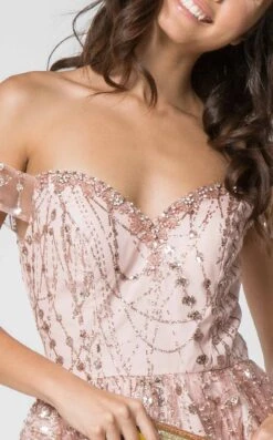 Elizabeth K GS2833 Dress -Clothing Shop GS2833 ROSEGOLD 3O 790917