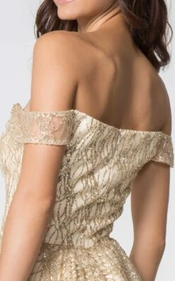 Elizabeth K GS2834 Dress -Clothing Shop GS2834 CHAMPAGNE 4O 473679