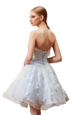 Jadore J14093 Dress -Clothing Shop J14093 Dove back 2