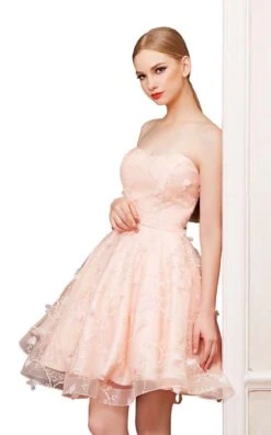 Jadore J14093 Dress -Clothing Shop J14093 Pink 2 1