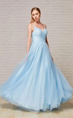 Jadore J18041 Dress -Clothing Shop J18041 Sky 1