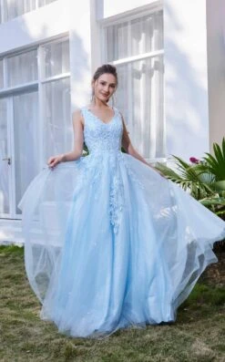 Jadore J21032 Dress -Clothing Shop J21032 Dove 3 145955